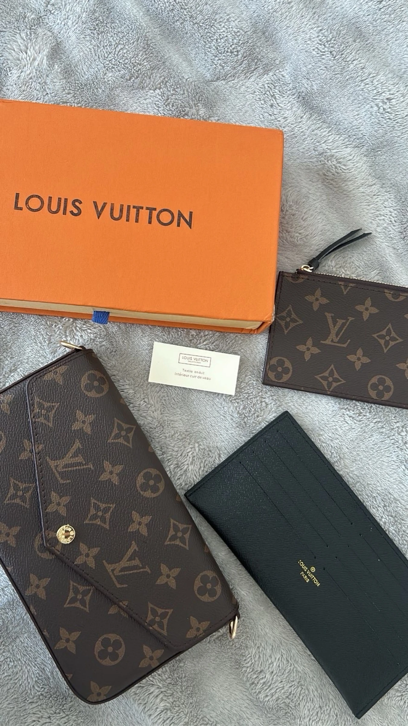Pochette Félicie Monogram + accesorios – photo 2